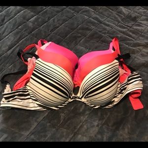 Set of 3 Victoria Secrets Bras